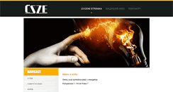 Desktop Screenshot of csze.cz